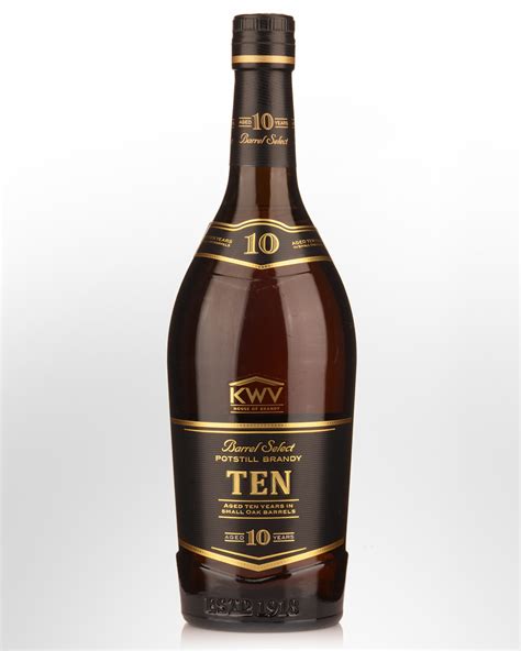 KWV BRANDY  10 YEARS 750ML