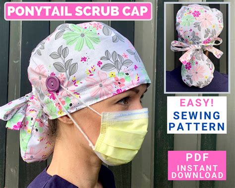 Image result for Surgical Scrub Cap Tutorial
