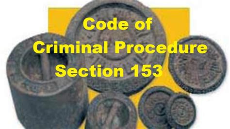 CrPC Section 153: बाटों और मापों का निरीक्षण करने से जुड़ी है सीआरपीसी ...