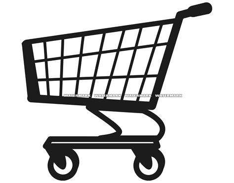 Grocery Cart Clip Art