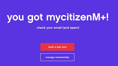 mycitizenM+ Status Match FAQ