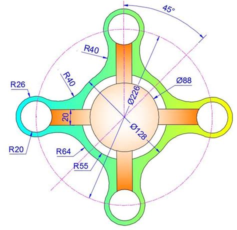Image result for AutoCAD 2D Practice Drawings