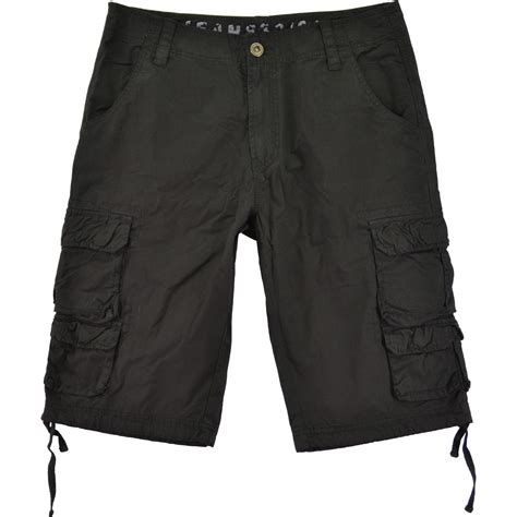 Mens Black Cargo Shorts Style at Gabrielle Sutherland blog