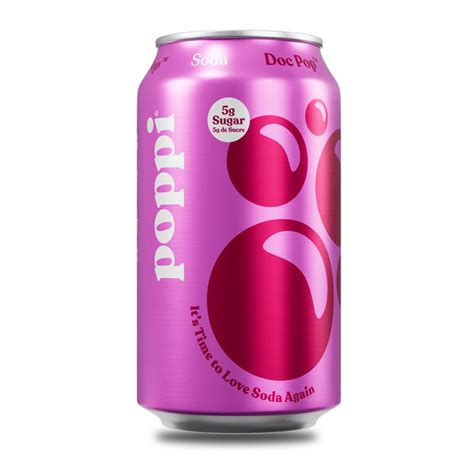 Poppi Doc Pop Prebiotic Carbonated Soft Drink (12Pk) (355 ml) Delivery ...