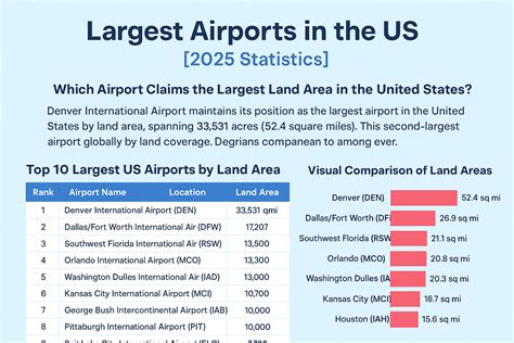List Of Largest Airports In The United States | The Tube