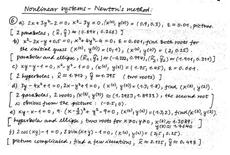 Image result for Newton-Raphson Method Nonlinear Systems