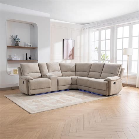 Amazon.com: SmartEdge 94-Inch Modern L-Shaped Sectional Sofa Couch ...