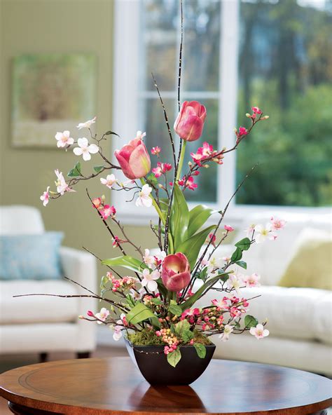 Spring Silk Flowers & Artificial Arrangements