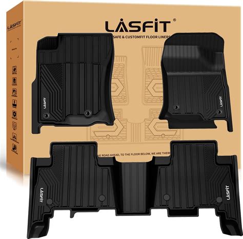 LASFIT Floor Mats Fit for 2013-2024 Toyota 4Runner & 2014-2023 Lexus ...
