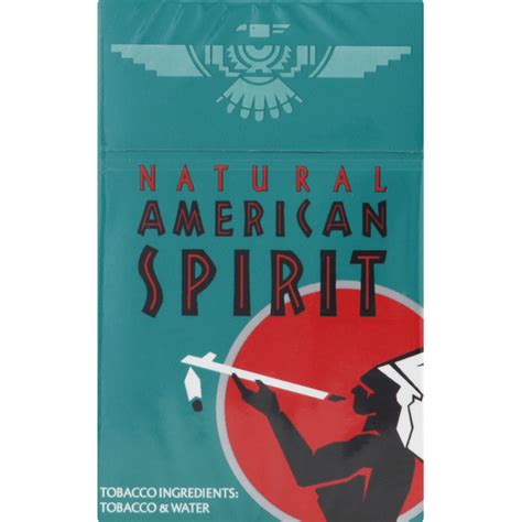 American Spirit Cigarettes, Natural, Class A, Menthol (20 each ...