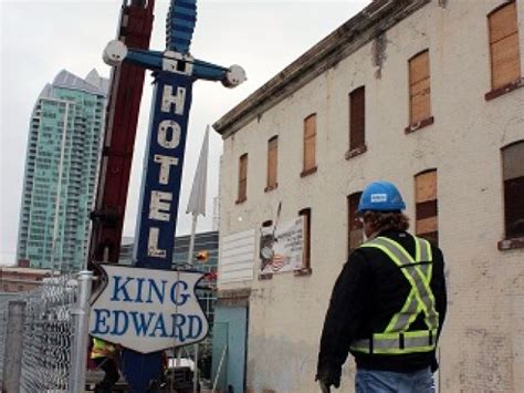 King Eddy hotel dismantled, pieces stored meticulously | CBC News ...