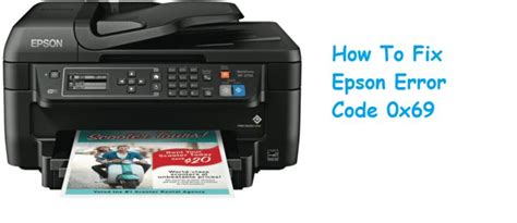 Image result for Fix Epson Printer Error Code 0X69