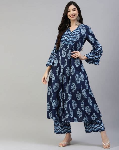 Floral Anarkali Kurta with Palazzos - Price History