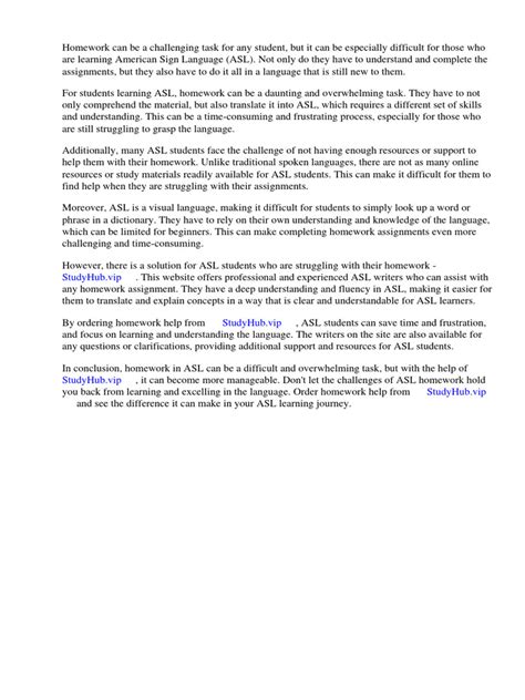 Image result for Homw Work ASL