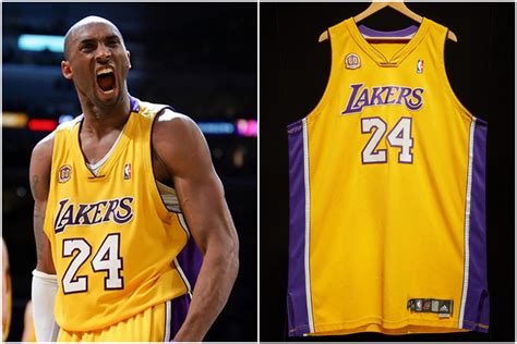 Kobe Bryant's Los Angeles Lakers signed jersey may fetch a whopping $7 ...