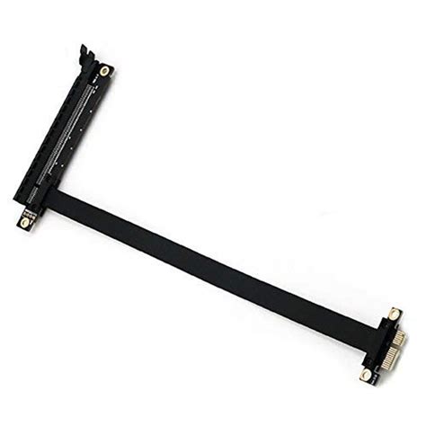 HLT PCI-e PCI Express 1X to 16X Extension Cable with Gold-Plated ...