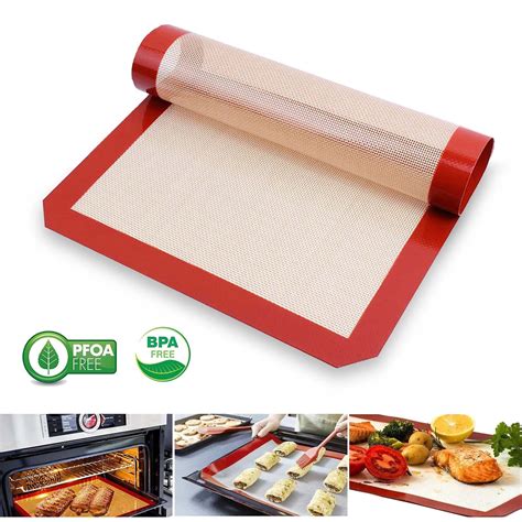 Non-Stick and Food Grade Silicone Sheet for Cooking, Baking & Rolling ...