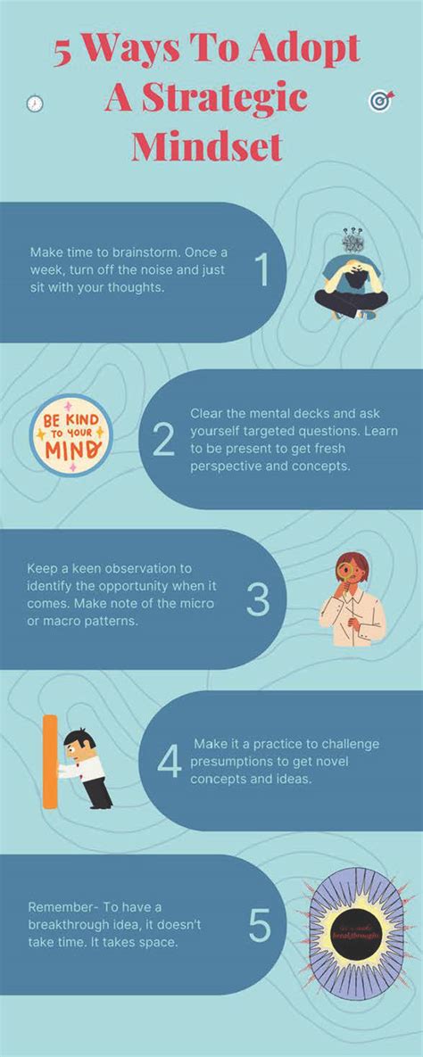 5 Ways to Adopt a Strategic Mindset-Infographic