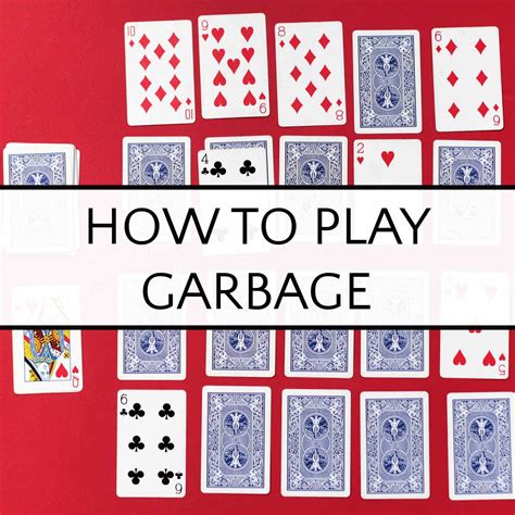 Printable Garbage Card Game Rules