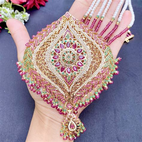 Long Rani Haar Gold | Bridal Gold Har Set | 22k Hallmarked