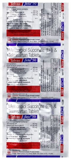 Telvas Beta 40/50 MG Er | Order Telvas Beta 40/50 MG Tablet Er Online ...