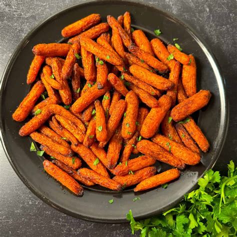 Roasted Baby Carrots (Air Fryer Recipe) • Summer Yule Nutrition and Recipes