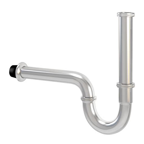 Ayna Decors Brass P Trap, 1 1/4 Bathroom Basin Waste Trap Drain Kit ...