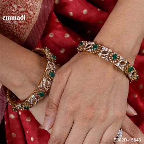Bangles - Riya (Victorian) – Emmadi Silver Jewellery