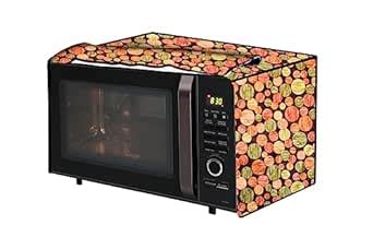 The Furnishing Tree PVC Waterproof Microwave Oven Cover Compatible for ...