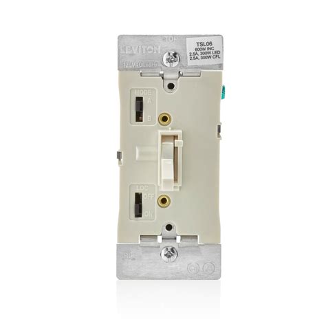 Leviton Toggle Slide Dimmer Switch for Dimmable LED, India | Ubuy