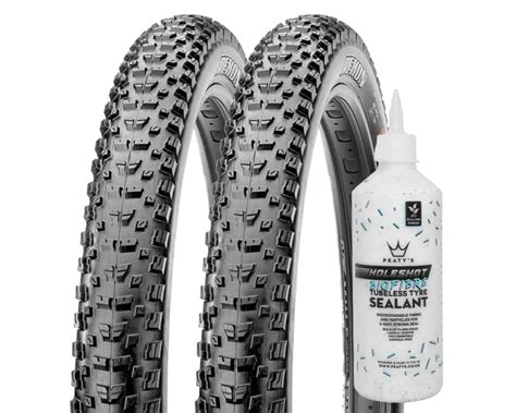Maxxis Rekon Exo TR Folding MTB Tyres 29" With Peatys Holeshot Tubeless Sealant - Pair | Merlin ...