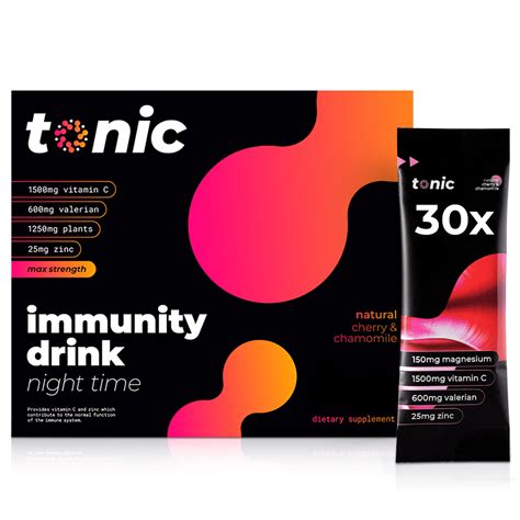 Tonic Health High Dose Cherry & Chamomile Night Time India | Ubuy