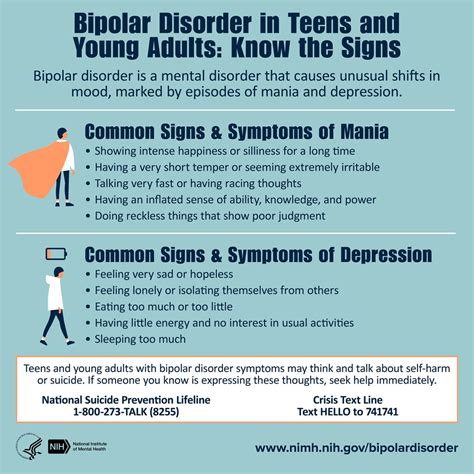 Bipolar disorder in teens and young adults know the signs – Artofit