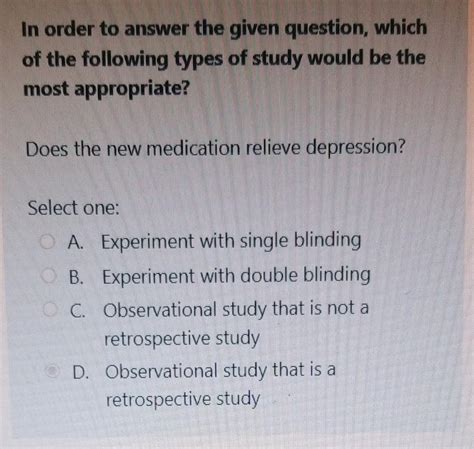 Solved In order to answer the given question, which of the | Chegg.com