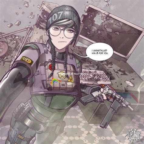 Pin by Zhangeas on R6 | Rainbow six siege art, Rainbow six siege anime ...