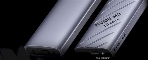 piBOX India NVMe SSD Enclosure - USB 3.2 10Gbps, Tool-Free M.2 NVMe ...