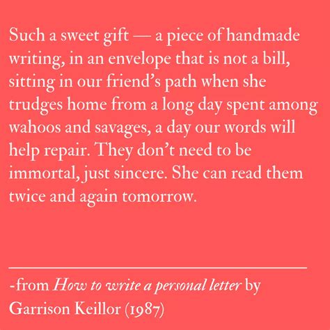 Of Letters, Conversations and Connections