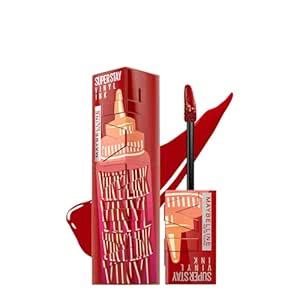 Buy Maybelline New York Superstay Vinyl Ink, Salsa | Limited Edition ...