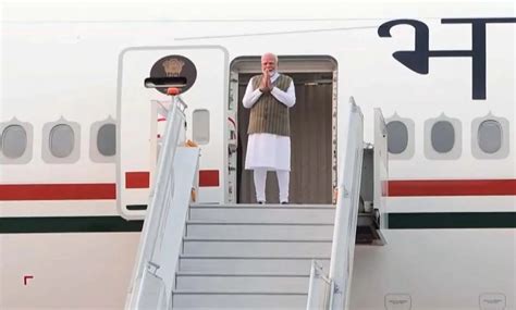 PM Narendra Modi lands in Kazan to attend 16th BRICS Summit