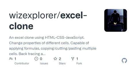 Excel Clone JavaScript 的图像结果