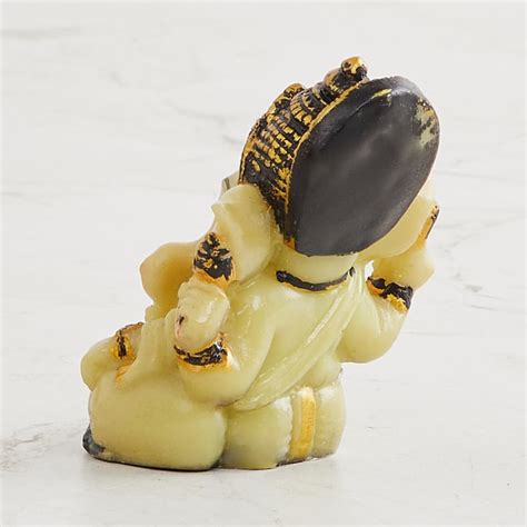 Buy Fiesta Yellow Textured Polyresin Ganesha Figurine from Home Centre ...