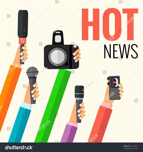 ETF News Live - ETF Report Vector Art Vector Art