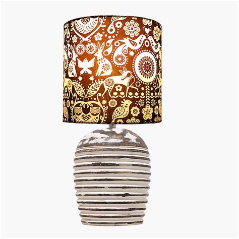 Buy HOMESAKE Wooden Table Lamp from Homesake at just INR 2198.0