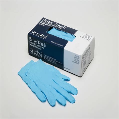 Blue Nitrile Examination Powder-Free Gloves