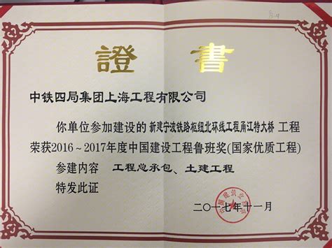 张家港市华信机电有限公司 - 资质荣誉 - 荣誉展示 - 荣誉证书