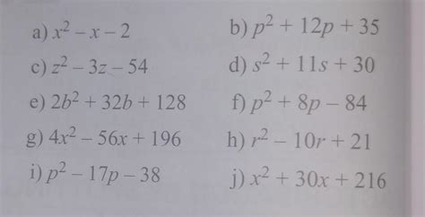 factorise the following by splitting the middle term - Brainly.in