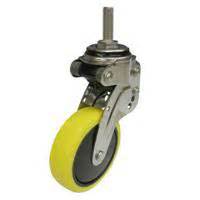 NPT Type Swivel Wheel Screw-in Type, Antistatic Urethane Wheel | YUEI ...