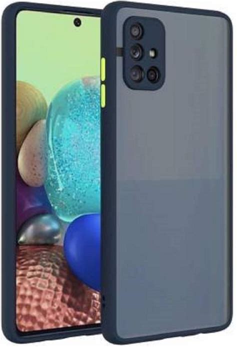 Eebi Back Cover for Samsung F41 Full Camera Protection Smoke Matte ...