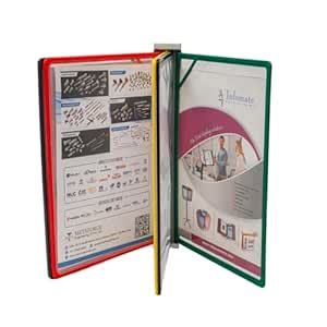 Infomate Wall Unit A4 – Wall Hanging Document Organizer with Quick ...