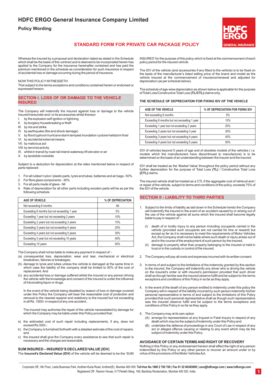 Fillable Online Private Car - Policy Wordings & FAQ v11.cdr. Duplicate ...